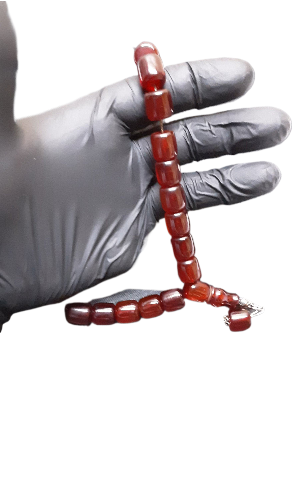 13 x 13 mm, 77 Gr, 39,5 Cm Antik Alman Oyun Zarından Yapılma Eski Kuru Torna Gümüş Püsküllü Usta Yapımı Kolleksiyonluk Büyük Boy Zar Tespih