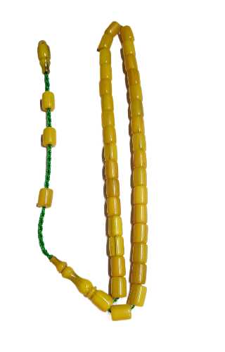 Kolleksiyonluk Kuru Torna El Yapımı Eski Malzeme Yeni Tornalanmış Usta İşi 11 X 8 mm Ölçülerinde 27 Gr 35 CM Sıralı Sistem Kalem İşcilik Eski Çubuk Döküm Katalin Malzemeden El yapımı Usta Tespih