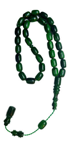 Collectible Dry Lathe Handmade Masterwork 12X8 mm Dimensions 26 Gr Tasseled Old Rod Casting Catalin Material Handmade Rosary.