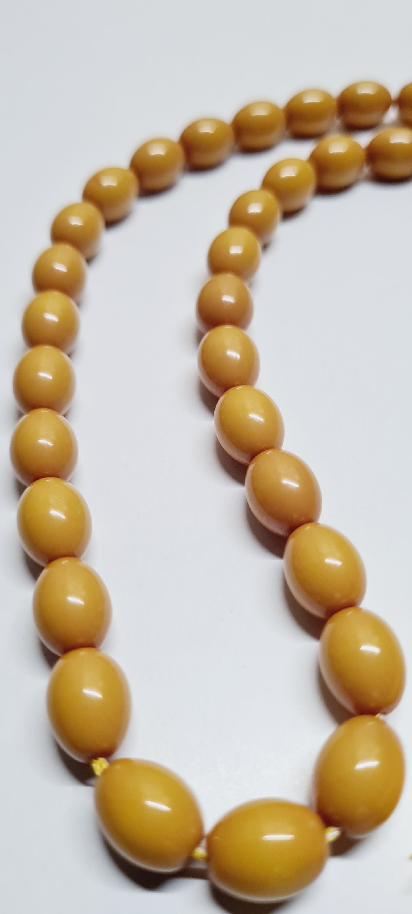 9 X 12 mm, 27 Gr, 35 Cm Eski Döküm, Yeni Traşlı Malzeme kolleksiyonluk Katalin Tespih
