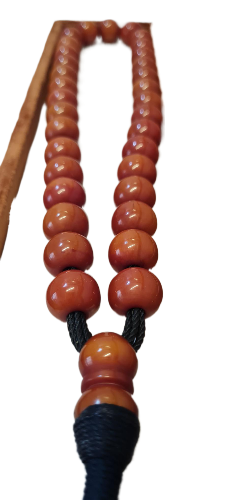 Özel Kadife Kutulu, Büyük Boy 73 Gram, 15x13 mm, 26 Santim, Eski Katalin Malzeme Tespih, El Yapımı, Usta İşi Kuru Torna Kolleksiyonluk Katalin Tespih