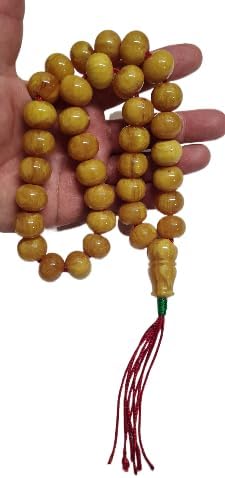 164 gr 20x16 mm Round Dimensions 50 cm Long Old Cast Bowling Ball Rod Katalin Material Dry Lathe Handmade Masterwork Large Special Collectible Prayer Beads (MUSHROOM)