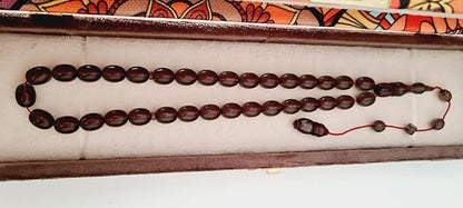8 X 11 mm 34 cm Alman Oyun Zarı Usta Yapımı Kuru Torna El İşi Kolleksiyonluk Zar Tespih
