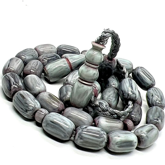 8 X 12 mm 25 Gr Czechoslovak Katalin Dry Lathe Old Style Handmade Collectible Masterwork Rosary