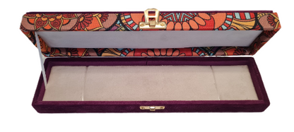 Velvet-Lined Luxury Jewelry Box for Jewelry and Rosary, Elegant Design